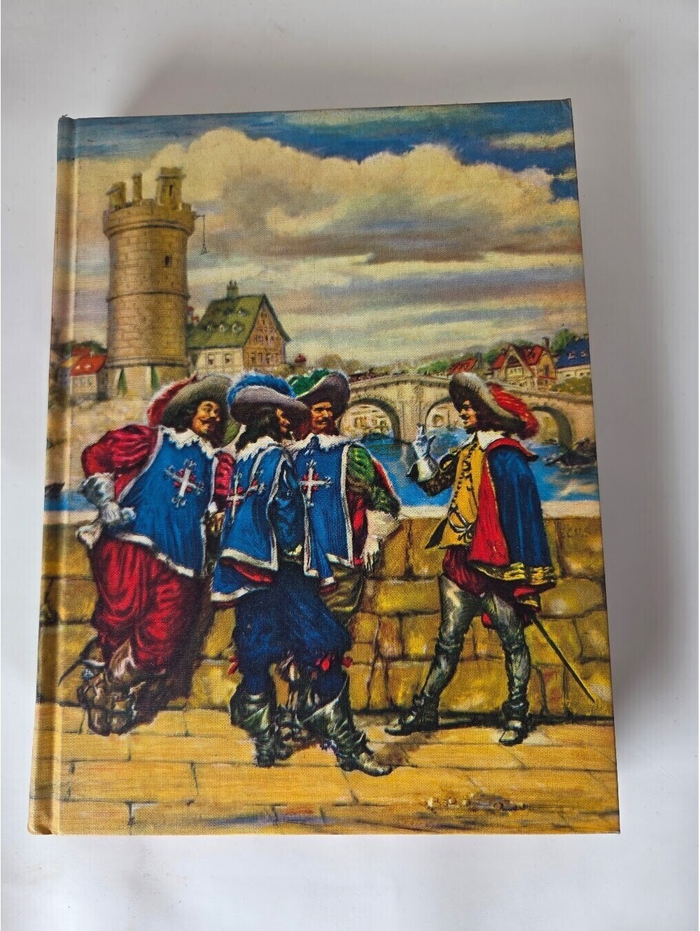 The Three Musketeers Alexandre Dumas Illustrated Junior Library HC 1953